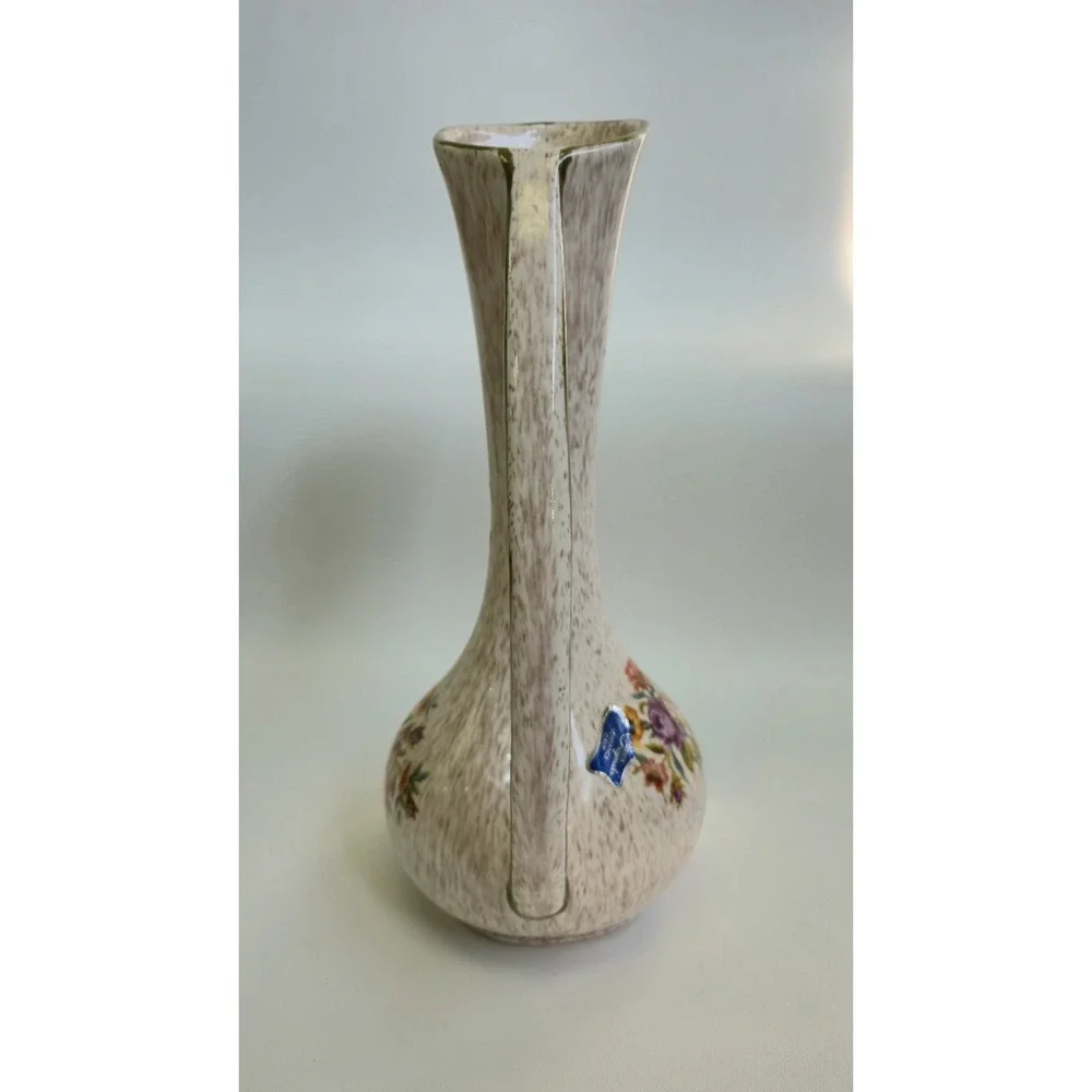 1960's California Originals Pitcher Vase MCM Speckle Art Pottery Torrance CA